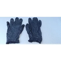 Gumikesztyű ( olajálló ) L-es Fekete / pár