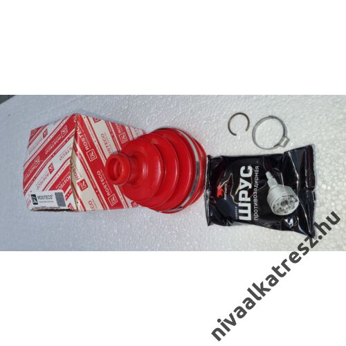 Lada Niva Féltengely csukló gumiharang külső ( poliuretán piros ) készlet